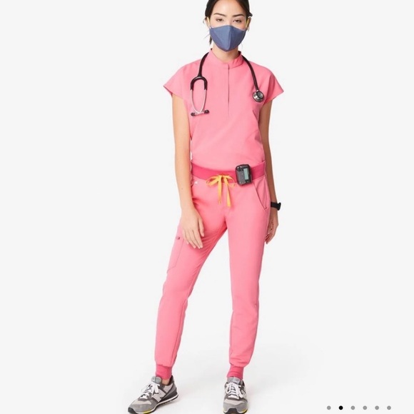 Figs Zamora joggers pink small - Picture 5 of 6